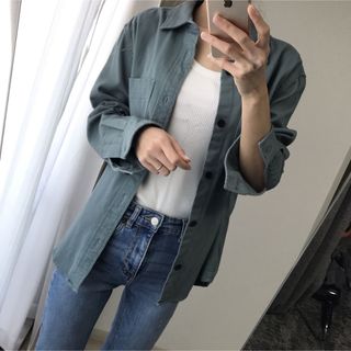 エイチアンドエム(H&M)のH&M シャツジャケット moussy SLY rienda(シャツ/ブラウス(長袖/七分))