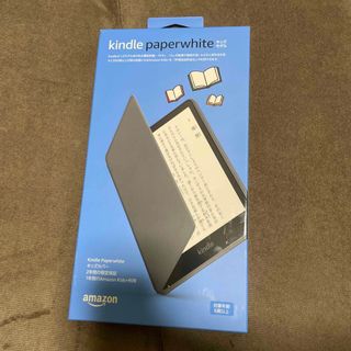 アマゾン(Amazon)の新品未使用　Kindle paperwhite キッズモデル ブラックカバー (電子ブックリーダー)