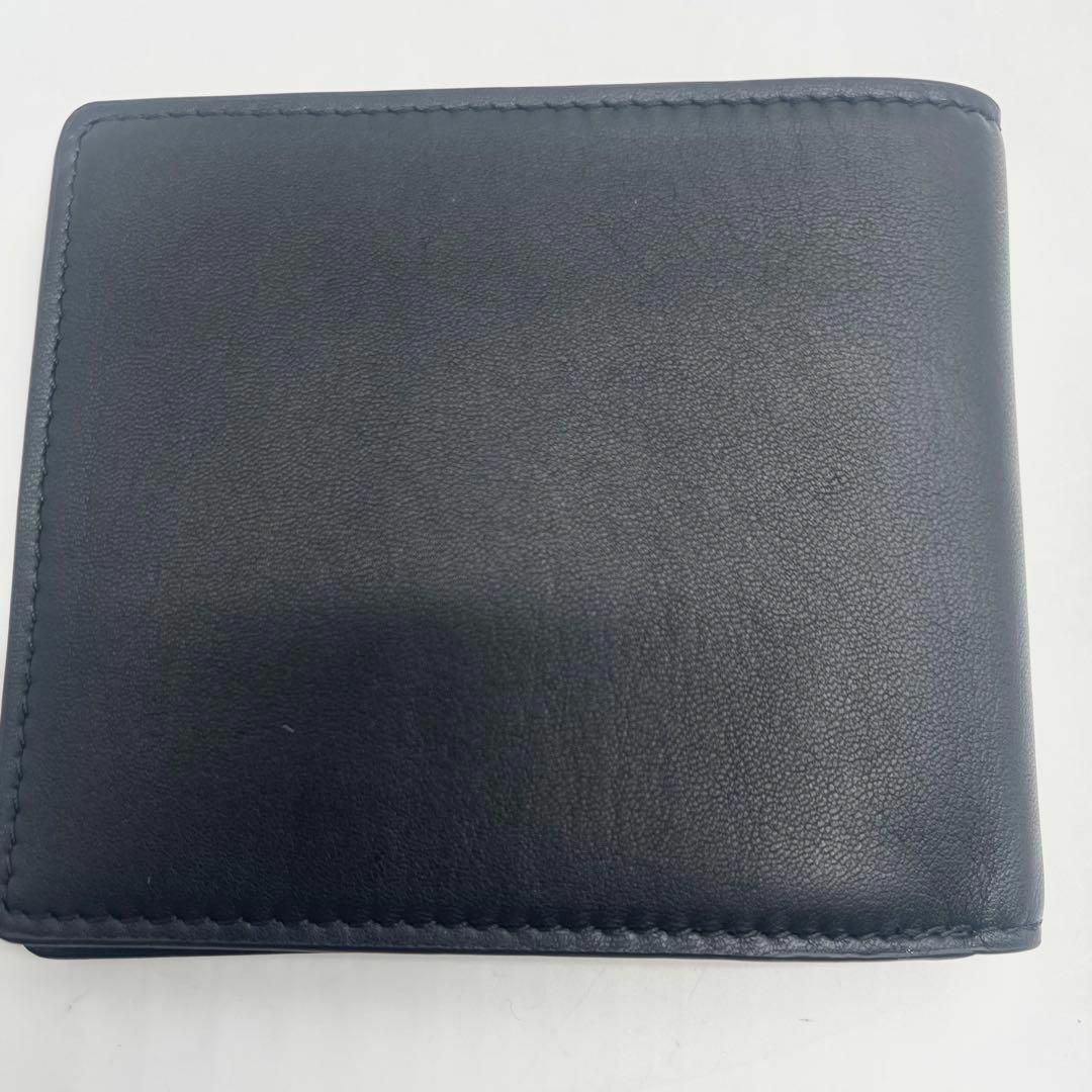 【新品未使用】ポールスミス　折り財布　レザー　マルチカラー  ブラック 黒 1