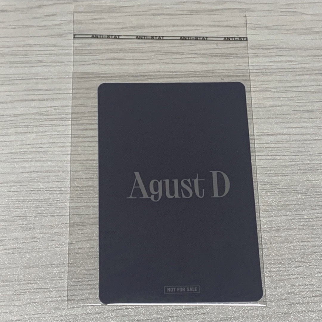 SUGA AgustD D-DAY JPFC ユニバ ２形態セット特典 トレカ