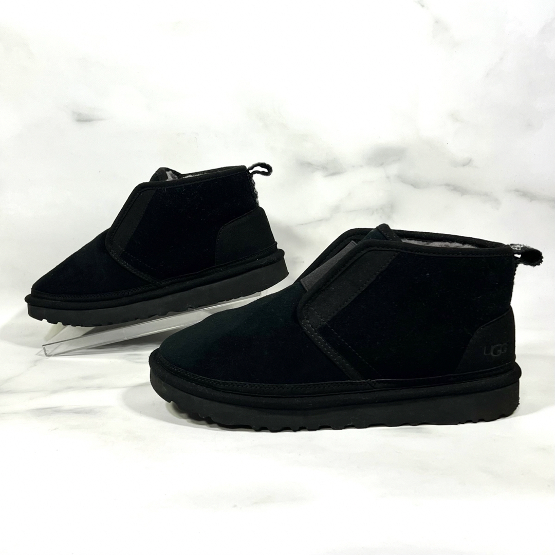 【美品】UGG NEUMEL FLEX ニューメル フレックスブーツ 黒25.0