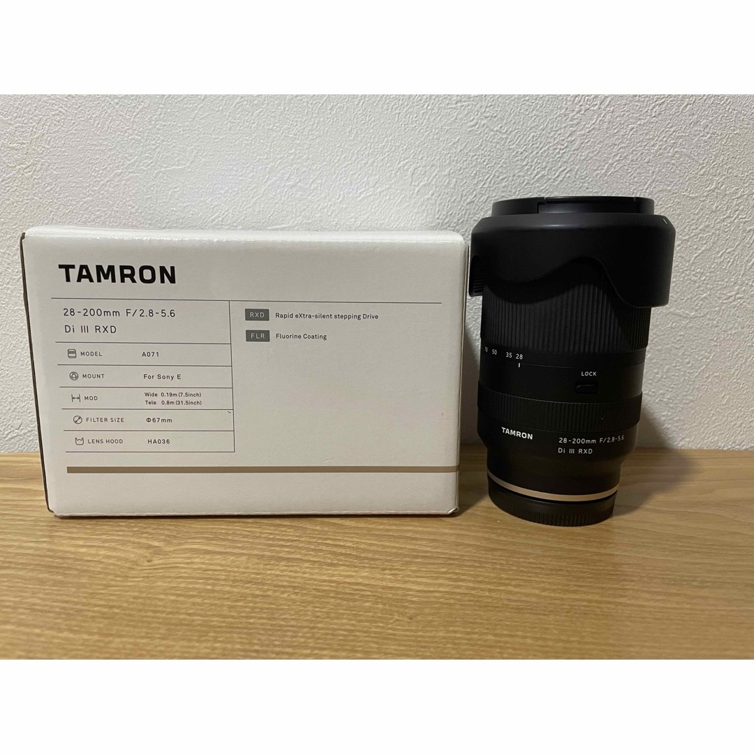 TAMRON28-200mm F/2.8-5.6 Di III RXD ソニーE