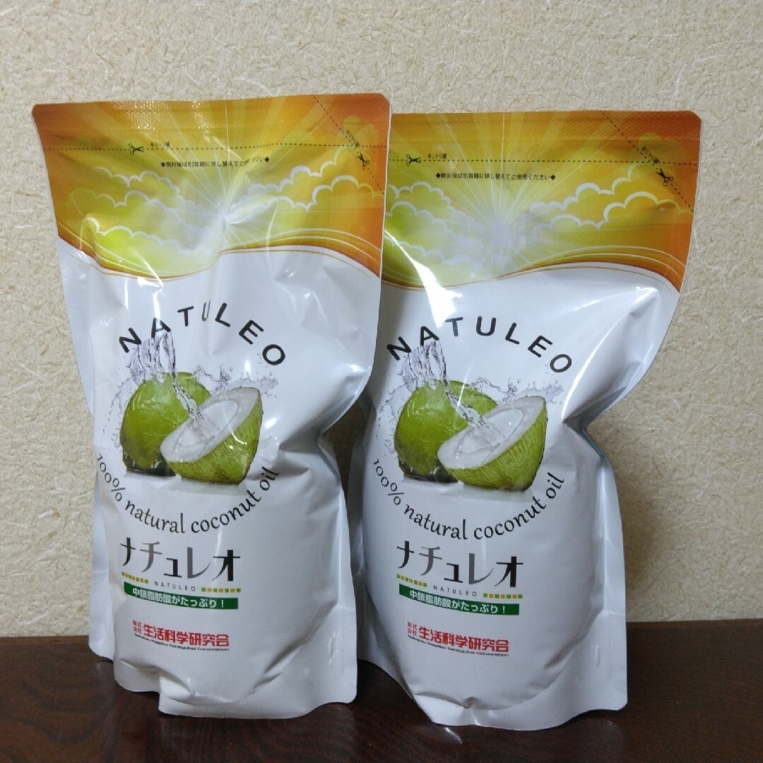 ナチュレオ 4個セット(天然ココナッツオイル) ※ 生活科学研究会 ナチュレオ 4個セット(天然ココナッツオイル) ※ 生活科学研究会