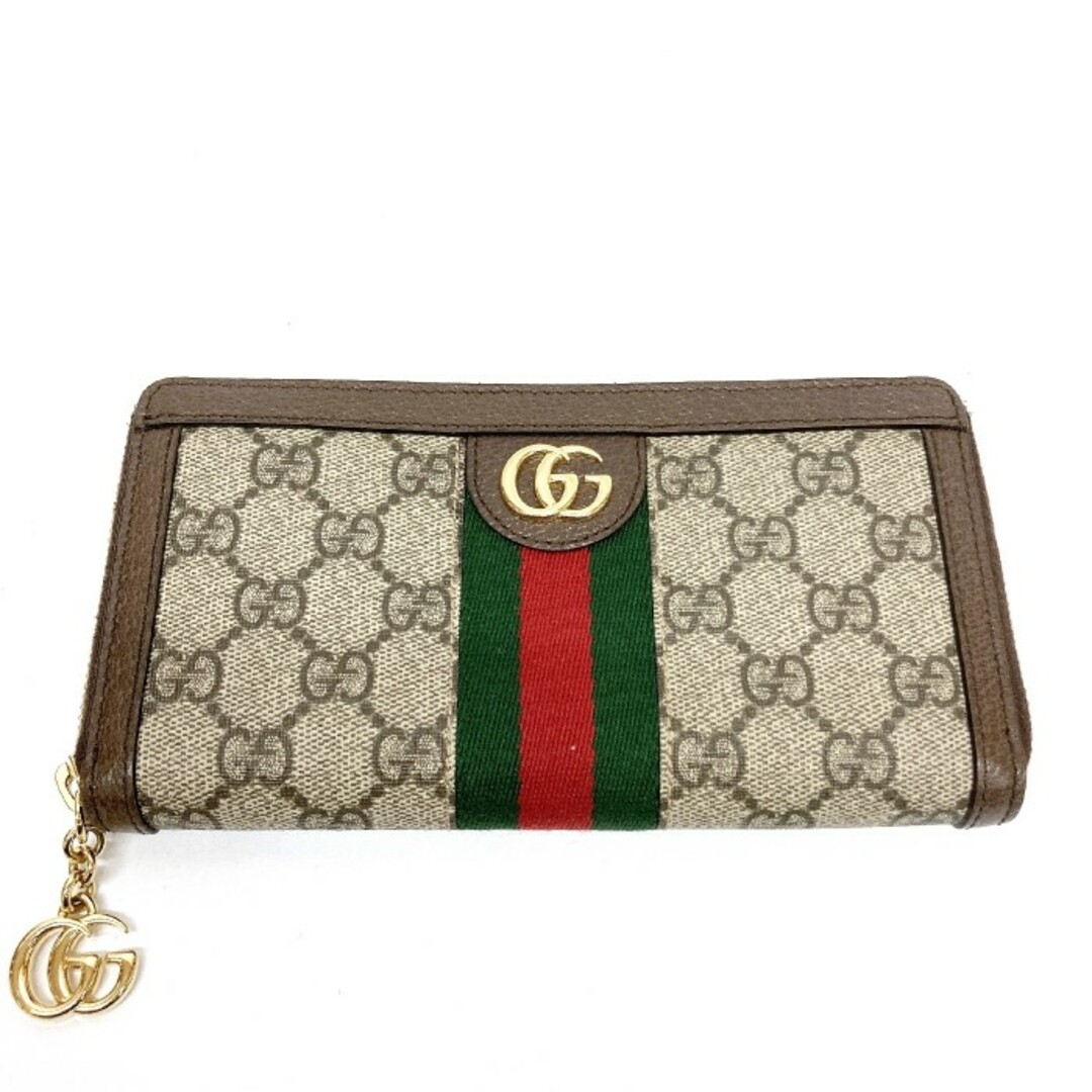 ☆GUCCI グッチ オフィディア GGスプリーム シェリーライン ジップ