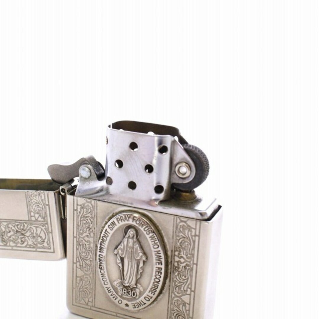 ZIPPO(ジッポー)のZIPPO Ave Maria 聖母マリア 1830 オイルライター シルバー色 エンタメ/ホビーのコレクション(その他)の商品写真