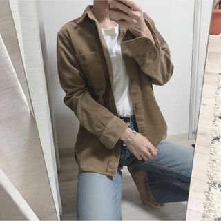 ユニクロ(UNIQLO)のUNIQLO コーデュロイジャケット moussy  SLY rienda(シャツ/ブラウス(長袖/七分))