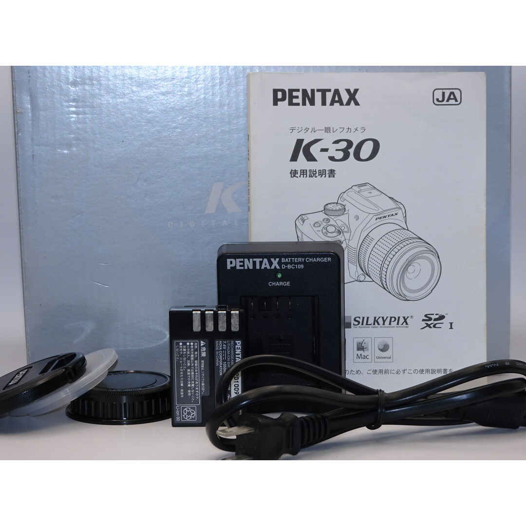 外観特上級】PENTAX デジタル一眼レフカメラ K-30 レンズキット 外観特上級】PENTAX デジタル一眼レフカメラ K-30 レンズキット