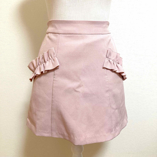 ロジータ(ROJITA)のROJITA ピンク 台形 スカート(ミニスカート)