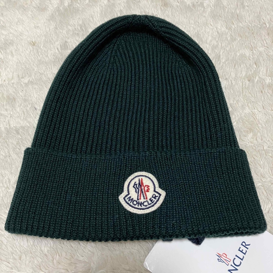 MONCLER - 【新品・未使用】モンクレール リブニットキャップ ビーニー