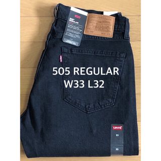 Levi's 505 REGULAR FIT BLACK