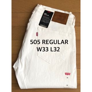 リーバイス(Levi's)のLevi's 505 REGULAR FIT WHITE (デニム/ジーンズ)