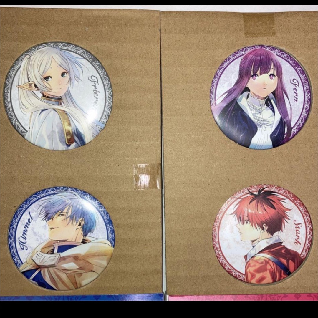 新品 特装版缶バッジ フリーレン、ヒンメル、フェルン、シュタルク エンタメ/ホビーのアニメグッズ(バッジ/ピンバッジ)の商品写真