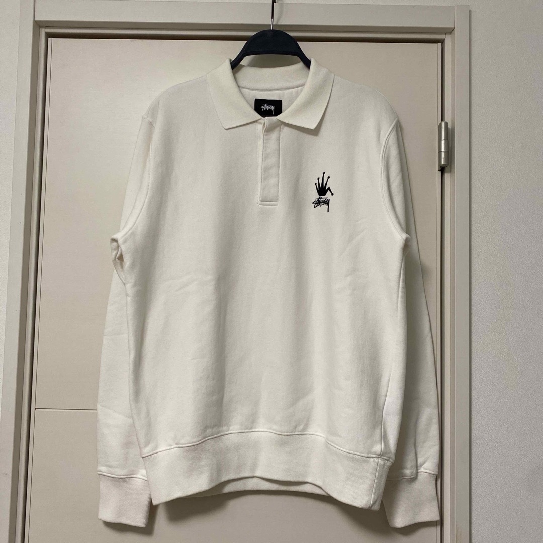 stussy polo fleece ポロ　スウェット　中田圭祐着用