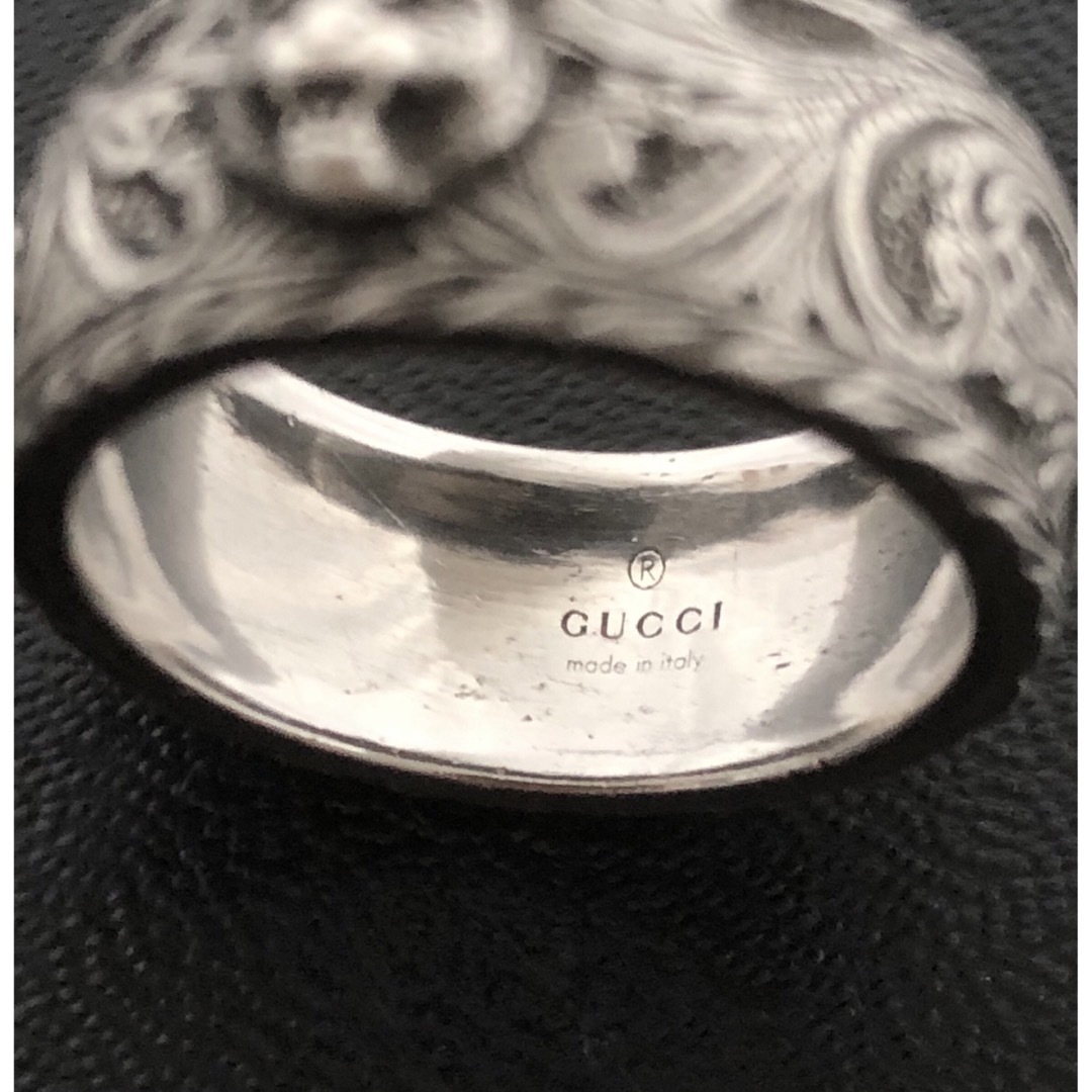 Gucci(グッチ)のグッチ リング 指輪  メンズ シルバー925 19号 アクセサリー メンズのアクセサリー(リング(指輪))の商品写真