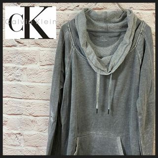 カルバンクライン(Calvin Klein)のCalvlnKlein パーカー　トレーナー メンズ　[ L ](パーカー)