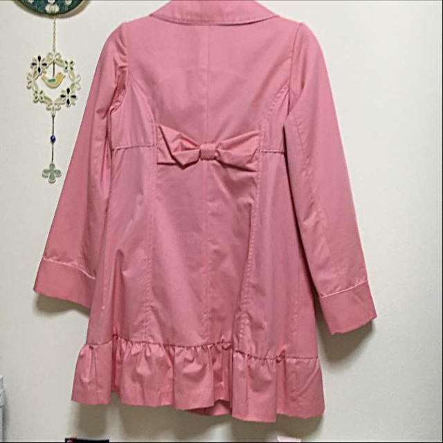 LIZ LISA(リズリサ)の可愛いピンクのコート  ♡ レディースのジャケット/アウター(トレンチコート)の商品写真