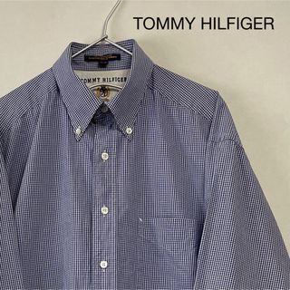 トミーヒルフィガー(TOMMY HILFIGER)の古着 90s TOMMY HILFIGER 長袖BDシャツ ギンガムチェック(シャツ)