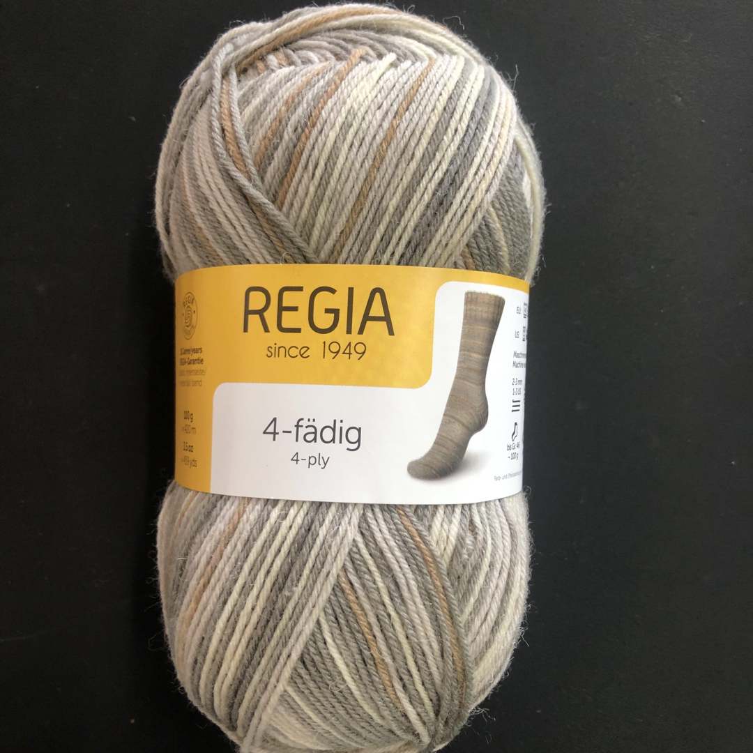 REGIA 4-ply 7385 ソックヤーン　100g 420m ハンドメイドの素材/材料(生地/糸)の商品写真