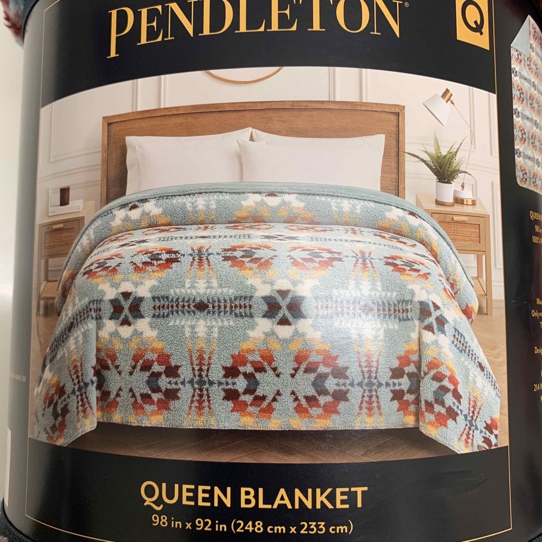 PENDLETON - ペンドルトン PENDLETONブランケット毛布 クイーンサイズ