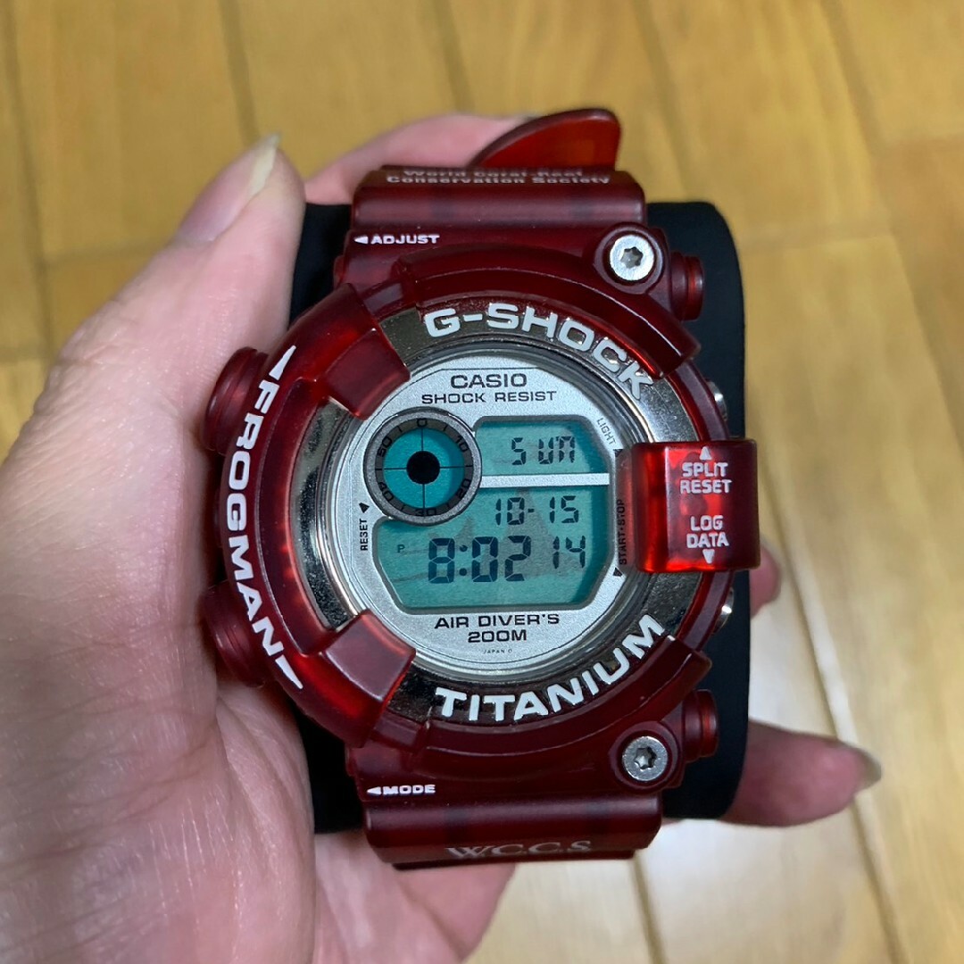 G-SHOCK フロッグマン マンタ W.C.C.S 赤-