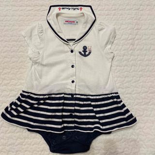 mikihouse - ミキハウス セーラー襟 ロンパース うさこ 80cmの通販 by