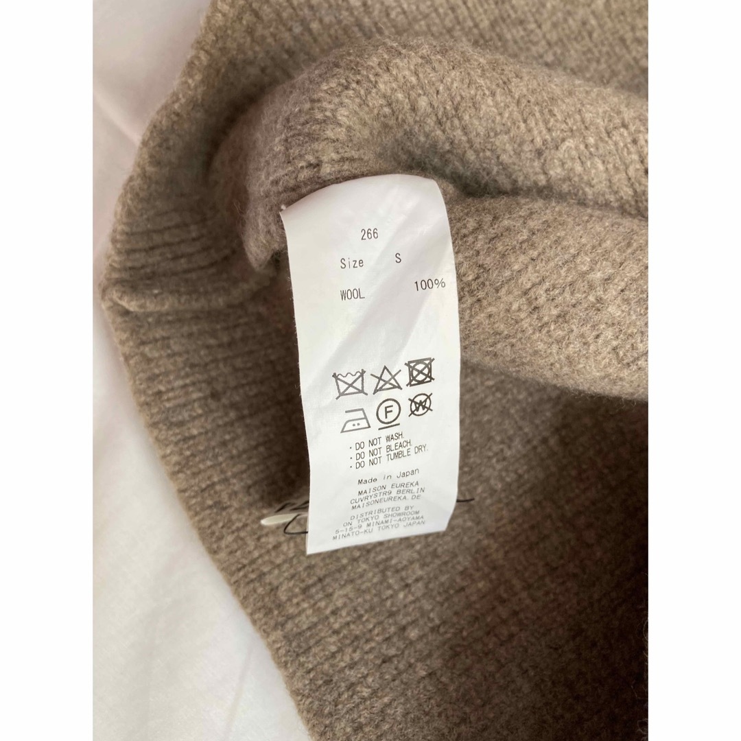 MAISON EUREKA  COMPRESSED VOLUME SWEATER