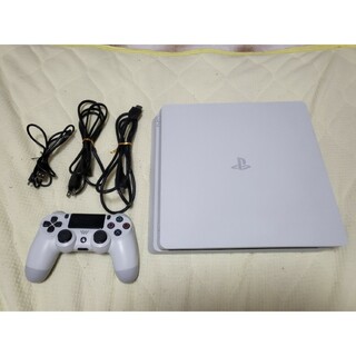 PlayStation4 - SONY PS4本体 グレイシャー・ホワイト 500GB CUH-2100A ...