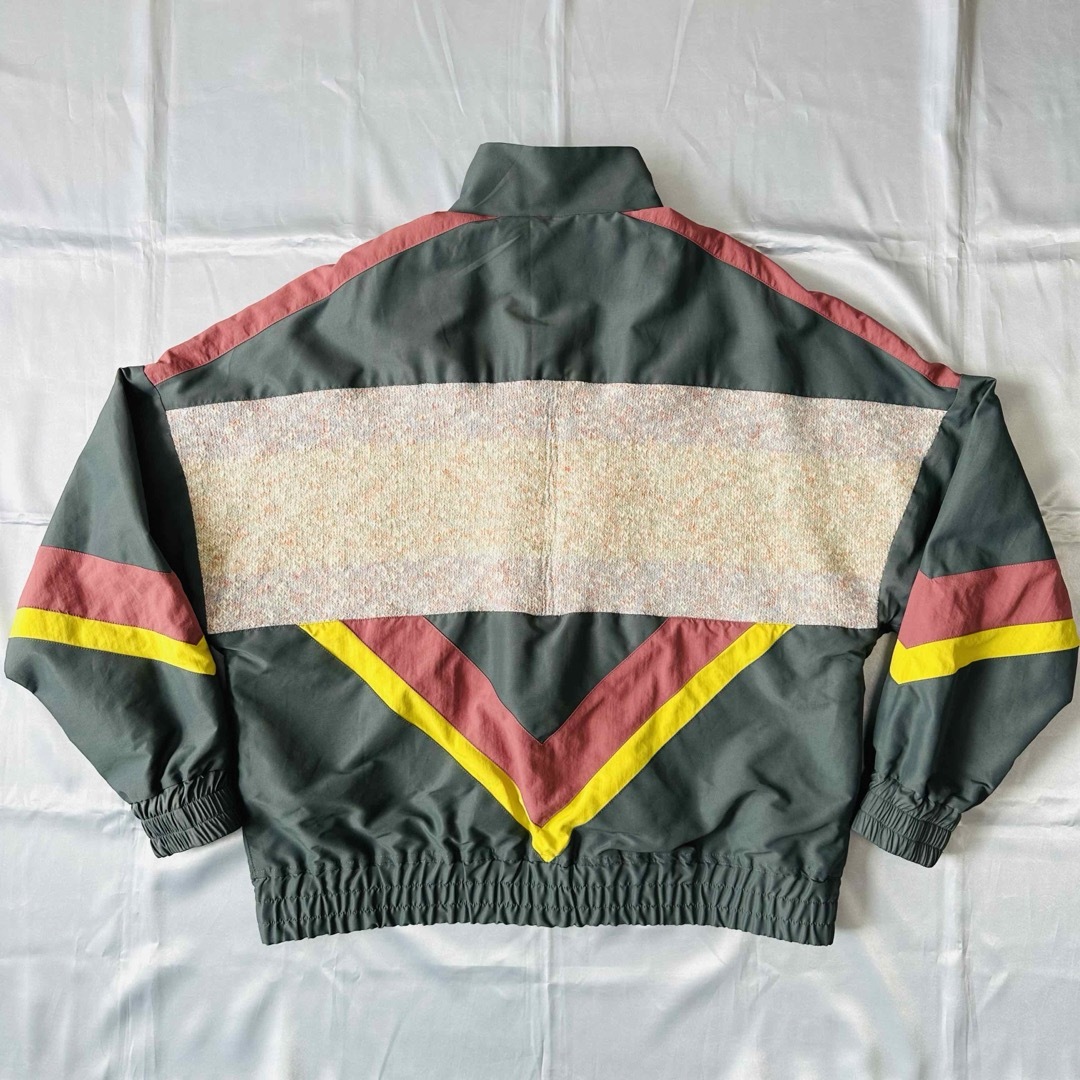 amok(アモク)のamok NYLON KNIT TRACK JACKET メンズのジャケット/アウター(ナイロンジャケット)の商品写真