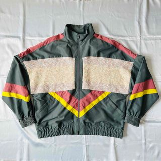 amok - amok NYLON KNIT TRACK JACKETの通販 by ピノ。's shop amok - amok NYLON KNIT TRACK JACKETの通販 by ピノ。's shop