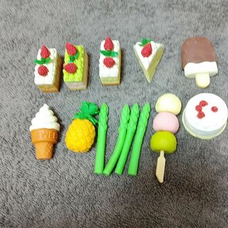 おもしろ消しゴム　ケーキ(キャラクターグッズ)