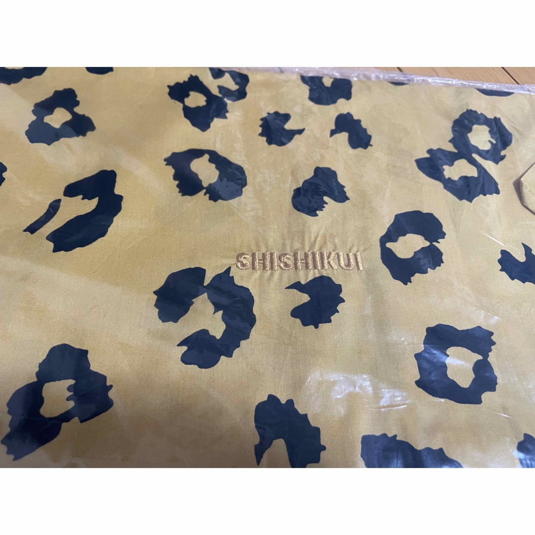 shishikui ノベルティ ナップサック シシクイ レオパード柄の通販 by