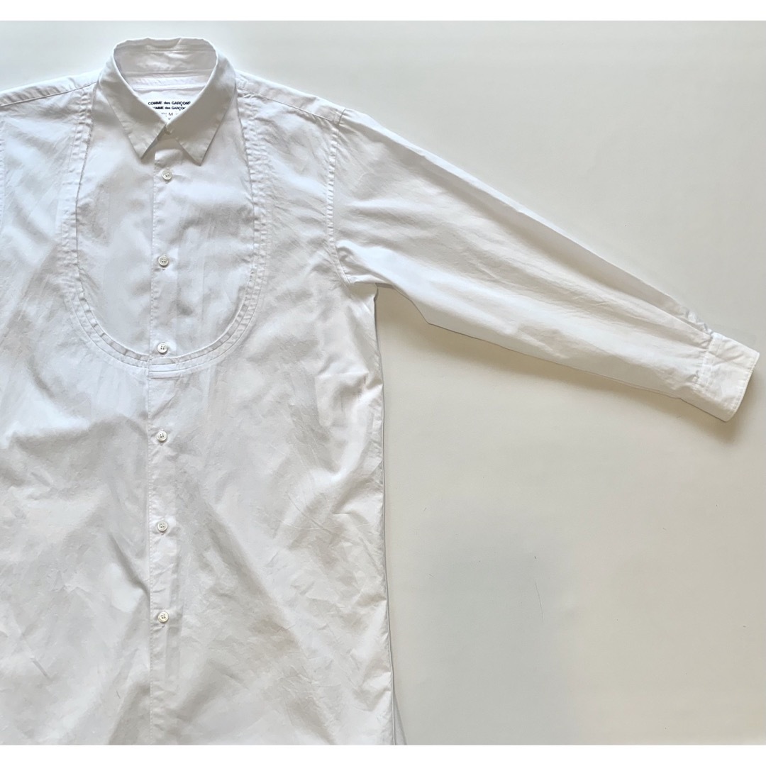 《美品》23ss COMME des GARCONS ロングシャツ ワンピース 5