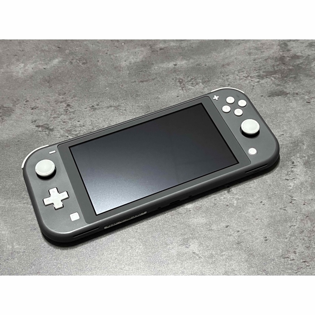 Nintendo Switch Liteグレー ガラスフィルム付き