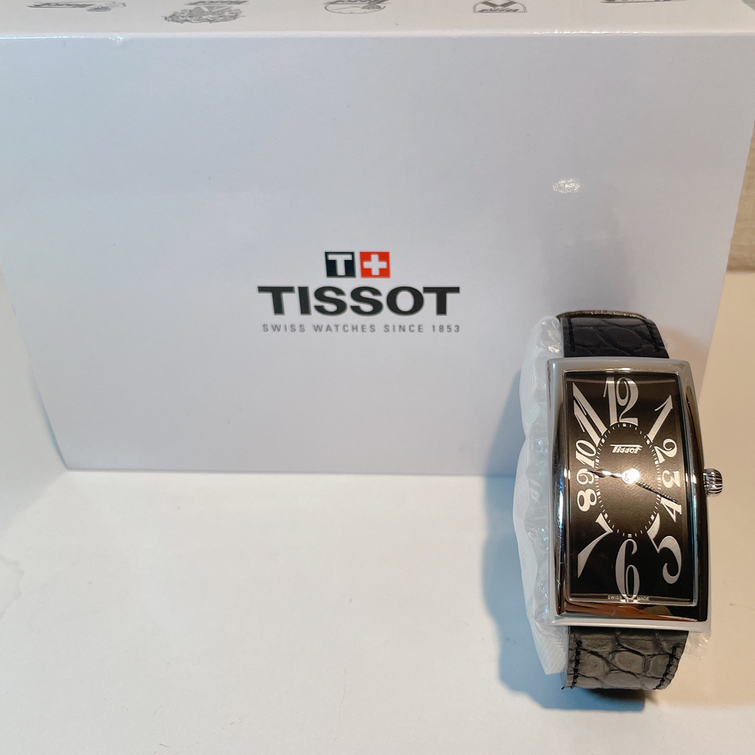 【完品稼働品】TISSOT ティソ ヘリテージ バナナ 黒 T117.509