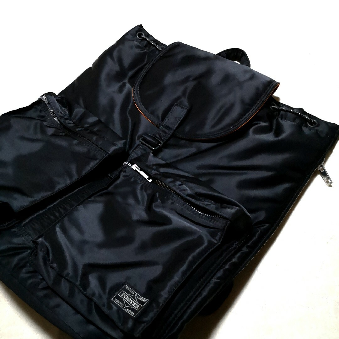 PORTER ポーター★新型TANKER タンカー バックパック黒リュックリフト