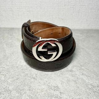グッチ ベルト(メンズ)(シルバー/銀色系)の通販 200点以上 | Gucciの