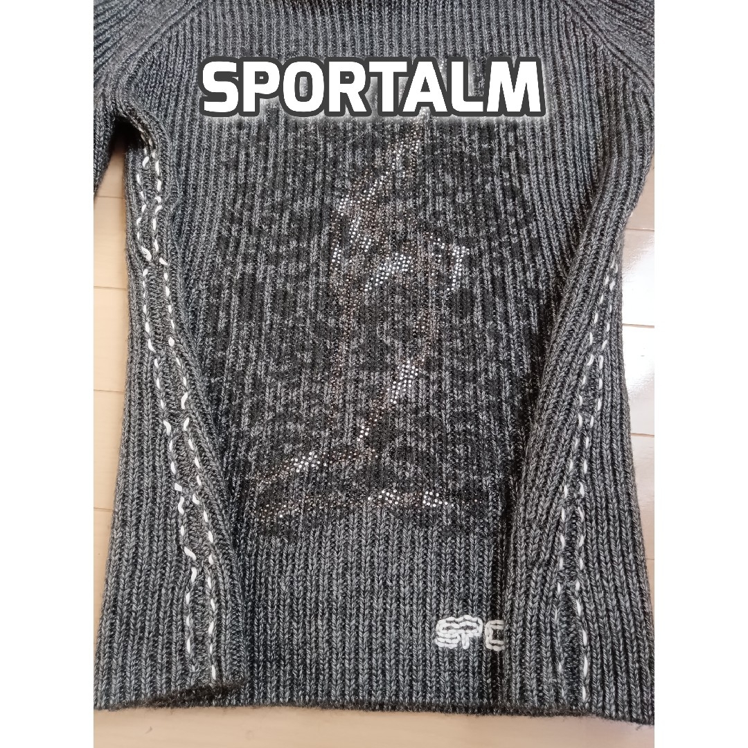 スポータルム SPORTALM      ウール混　プルオーバーニット　セーター