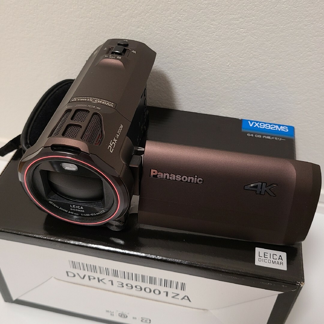 パナソニック HC-VX992MS 4Kビデオカメラ 保証付