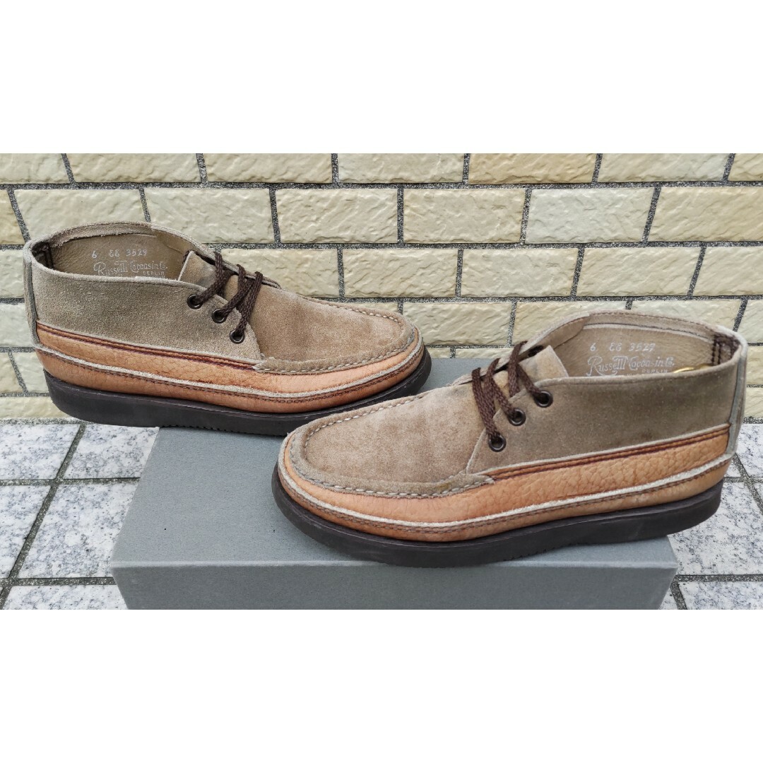 RUSSELL MOCCASIN - ラッセルモカシン US6(24cm) スポーティングクレー