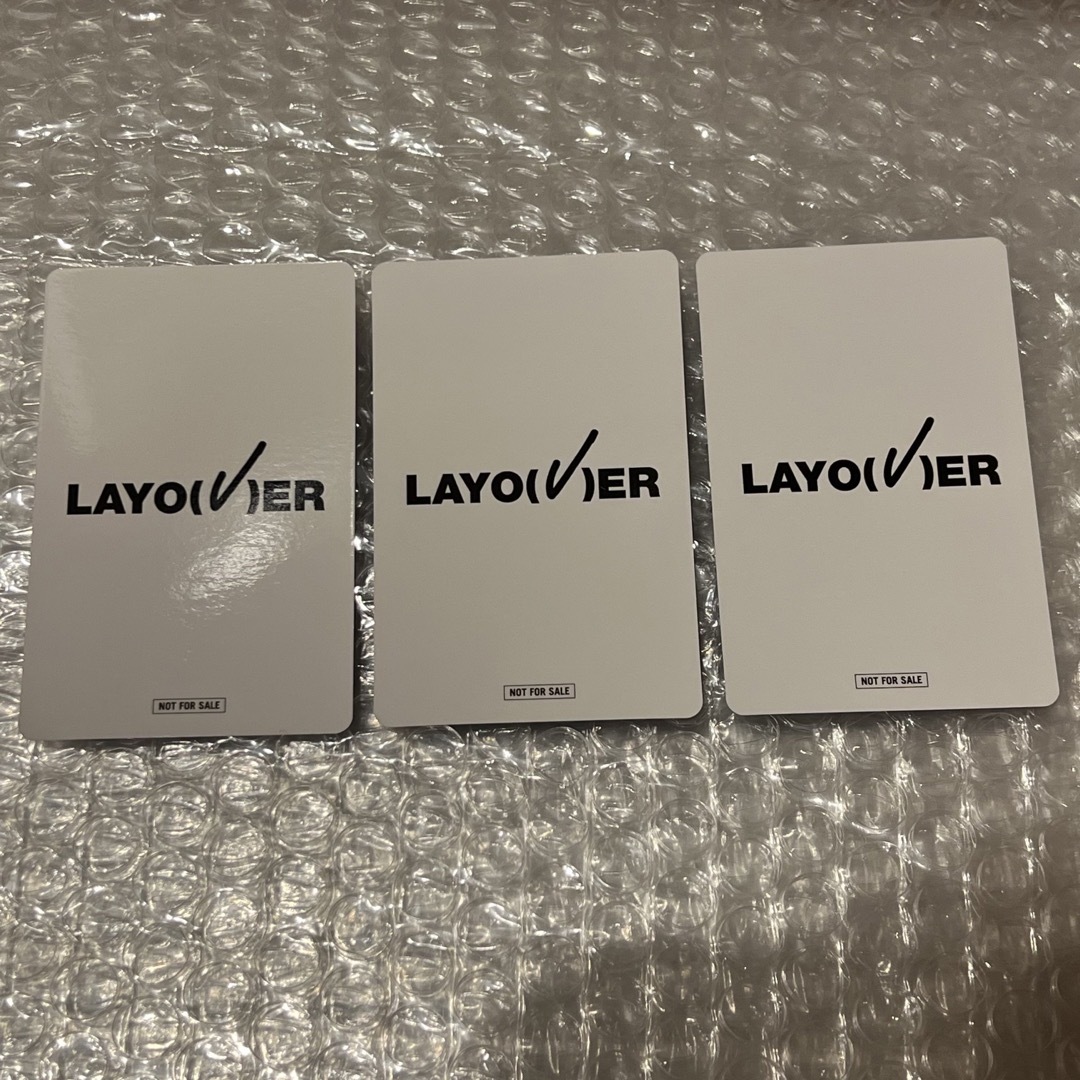 BTS Ｖ　LAYOVER  ラキドロ　FC会員限定カード　公式品おまけ付