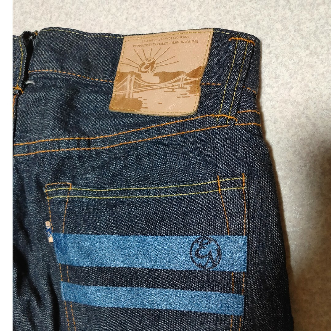 MOMOTARO JEANS(モモタロウジーンズ)の桃太郎ジーンズ　EASY NAVY別注1302en w30 美品 メンズのパンツ(デニム/ジーンズ)の商品写真