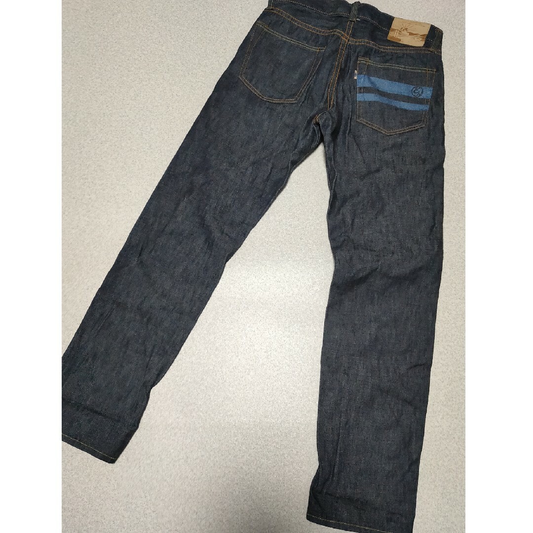 MOMOTARO JEANS(モモタロウジーンズ)の桃太郎ジーンズ　EASY NAVY別注1302en w30 美品 メンズのパンツ(デニム/ジーンズ)の商品写真