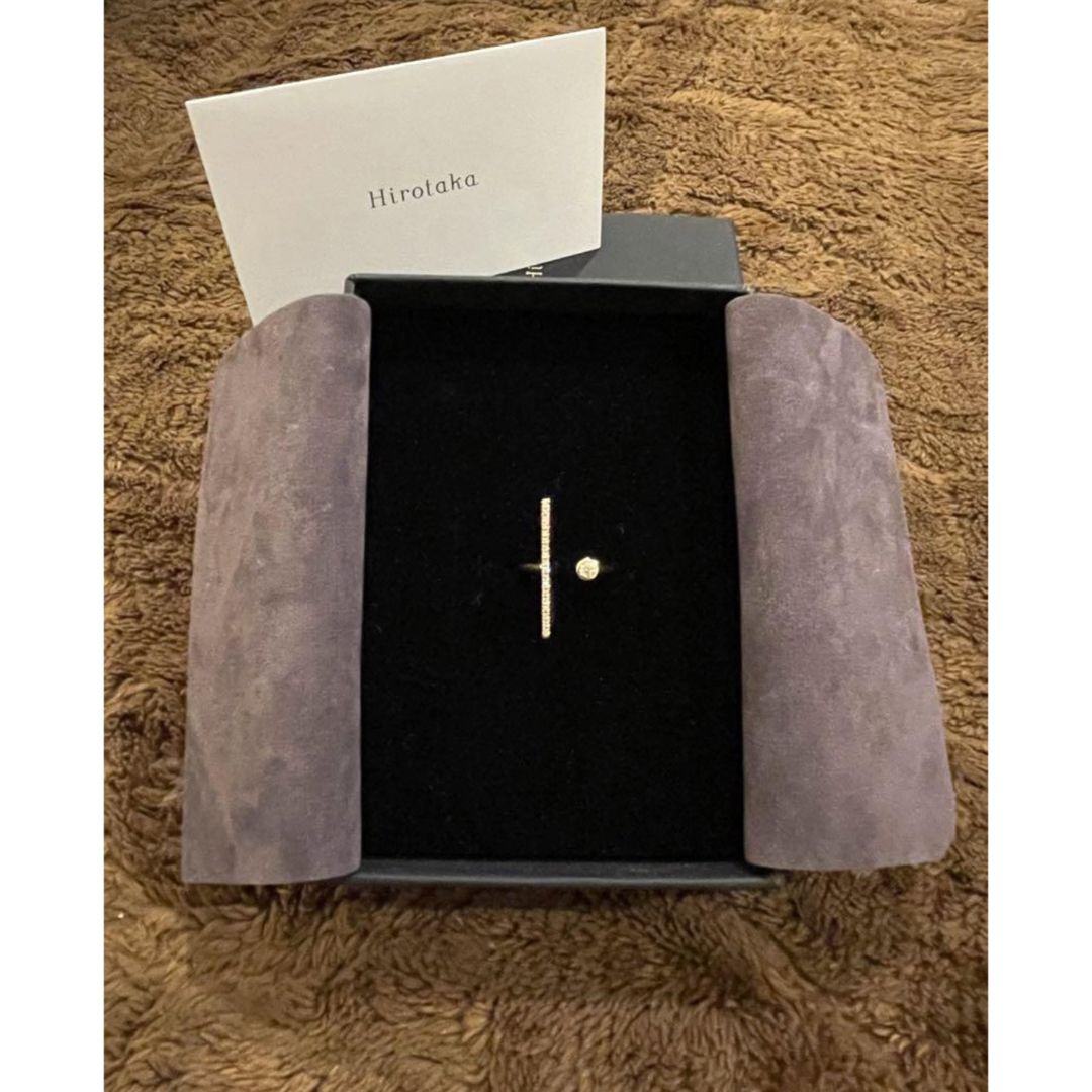 新品 ヒロタカ Gossamer Long Diamond Ring 9号 当店特典行き musi-co.com