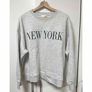 エイチアンドエム(H&M)のロゴスウェット(トレーナー/スウェット)