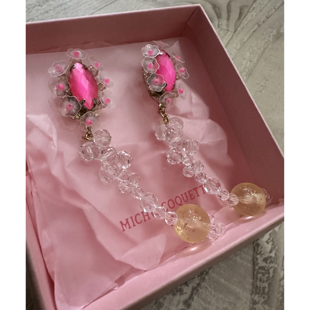 Lochie(ロキエ)のmichu coquette ♡ ピアス レディースのアクセサリー(ピアス)の商品写真