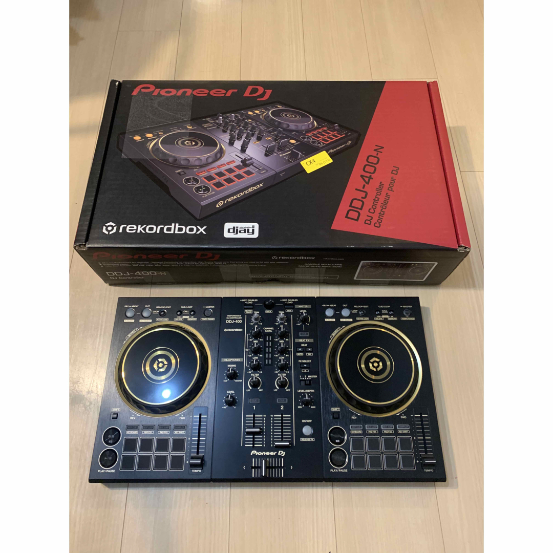 1MICUSB特別割引中　Pioneer DJ コントローラー DDJ-400-N