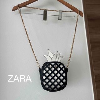 《完売品　美品》ZARA パイナップルショルダーバック(ショルダーバッグ)