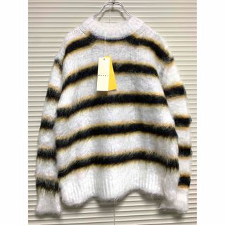 マルニ(Marni)の新品《 MARNI マルニ 》ストライプ モヘア セーター 38 ニット(ニット/セーター)