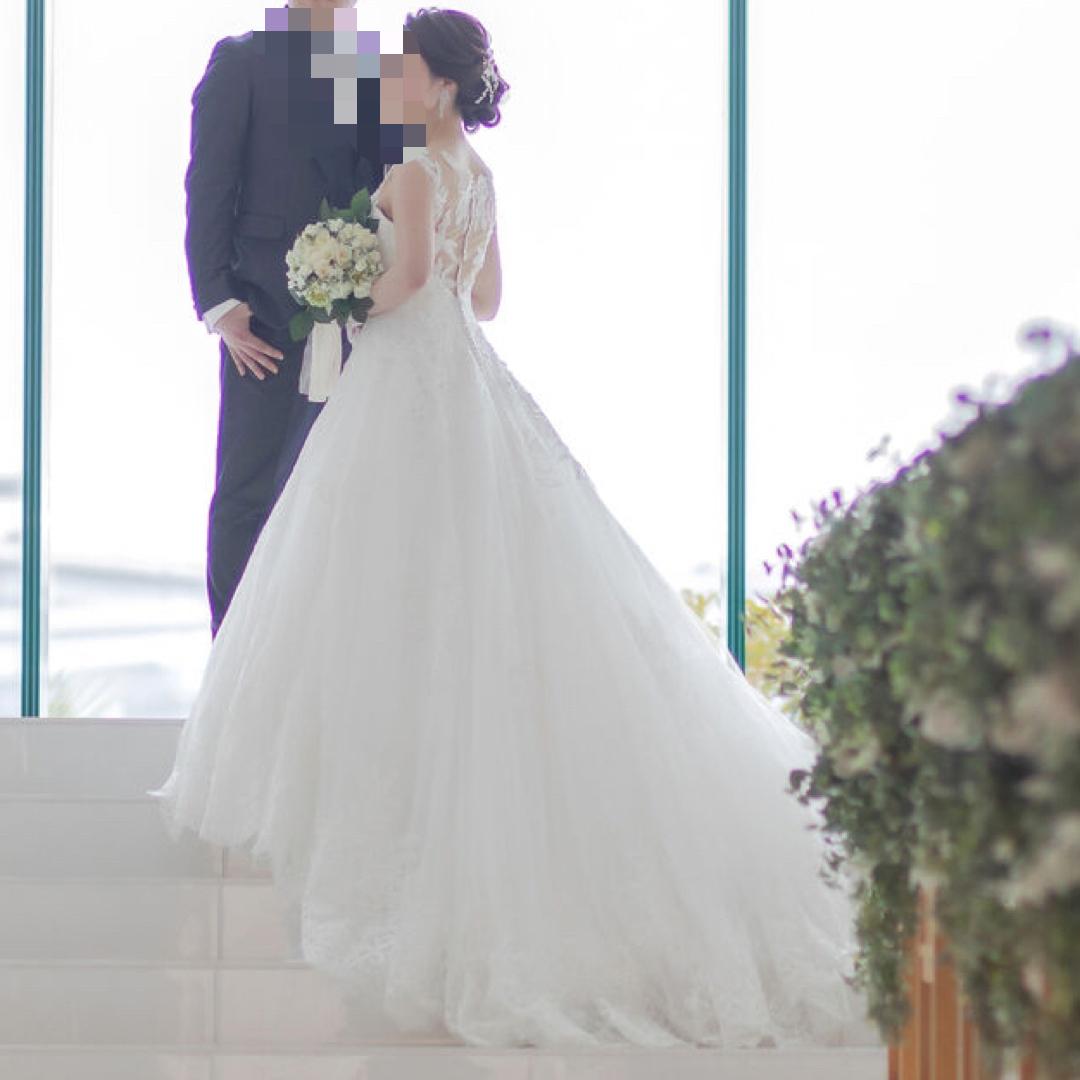 YNS wedding ウエディングドレス　パニエセット　前撮り | フリマアプリ ラクマ