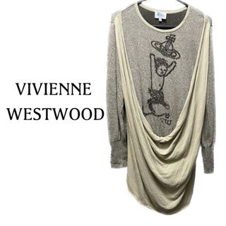 ヴィヴィアンウエストウッド(Vivienne Westwood)のヴィヴィアンウエストウッド《希少》サティア 変形 長袖 ニット(ニット/セーター)